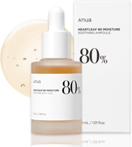 ANUA Heartleaf 80% Soothing Ampoule 30ml