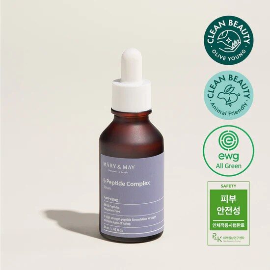 Mary&may 6 peptide complex serum 30ml