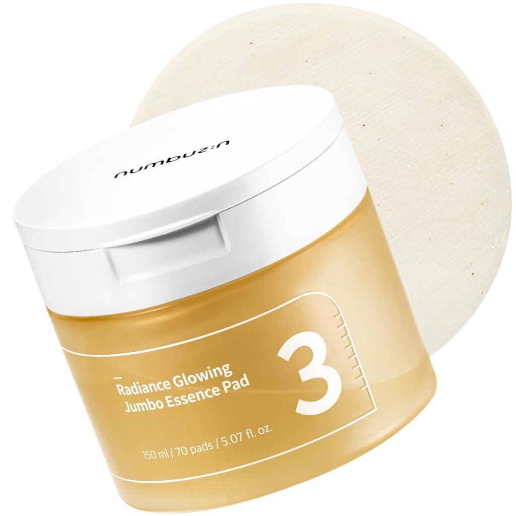 Numbuzin no. 3 radiance glowing jumbo essence pad