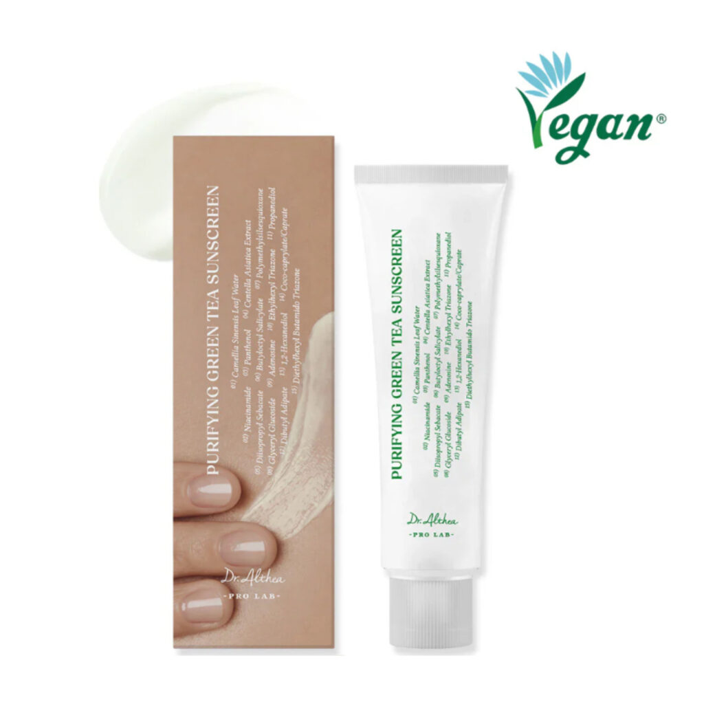 Dr. Althea purifying green tea sun screen