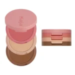 Kaja Play Bento Powder Blush & Highlighter & Cream Bronzer #02 Cloud Latte