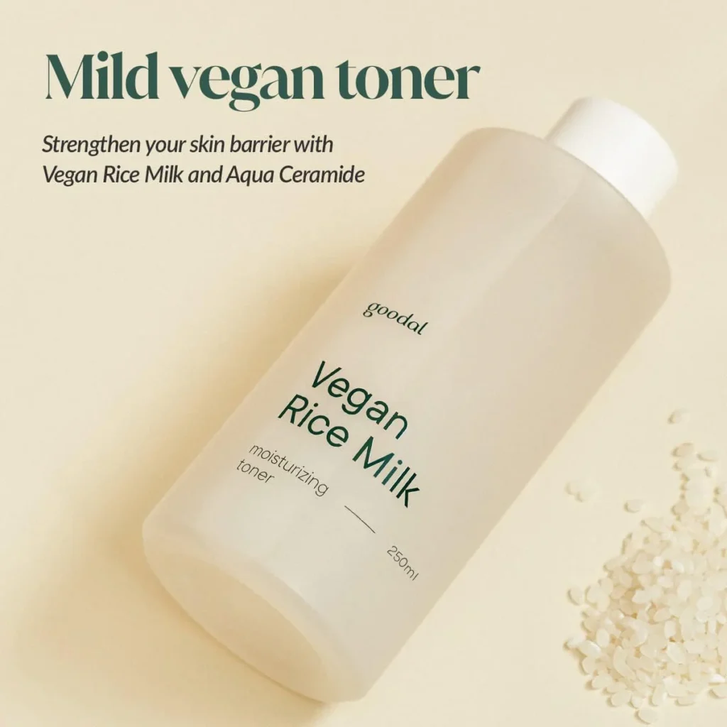 Goodal vegan rice milk moisturizing toner 250ml