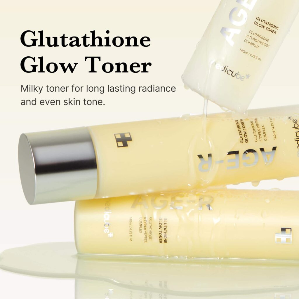 Medicube age-r glutathione glow toner 140ml