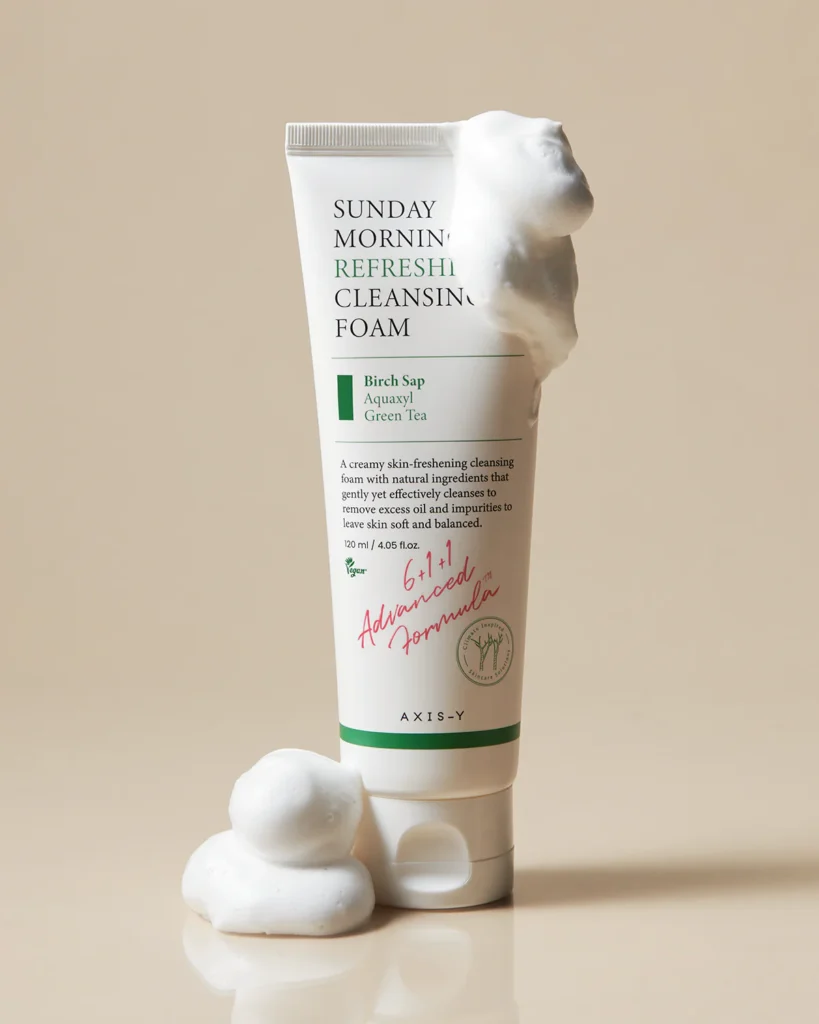 Axis- sunday morning refreshing cleansing foam 120ml