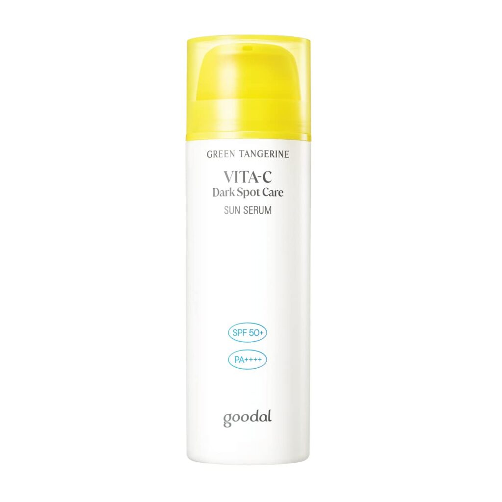 Goodal green tangerine vita c dark spot care sun serum 50ml