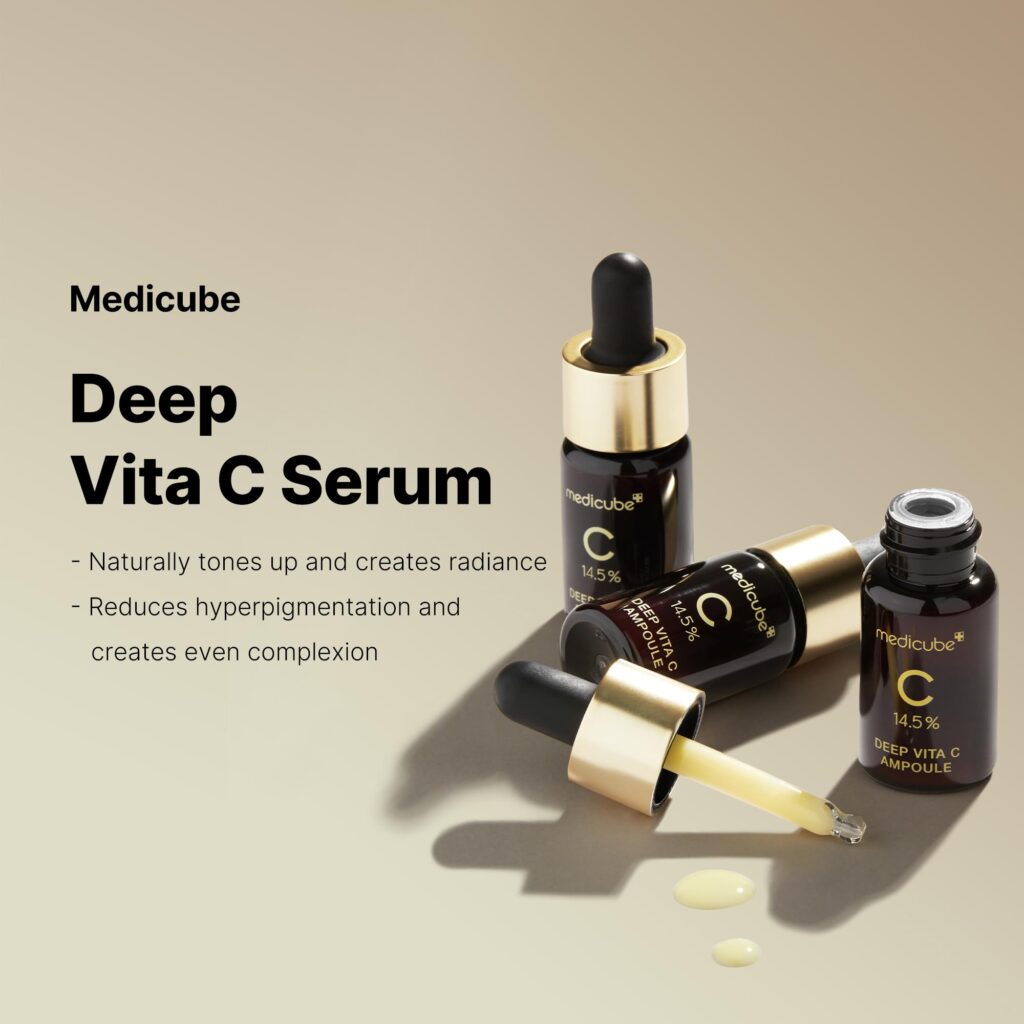 Medicube deep vita c ampoule set 10ml x 3pcs
