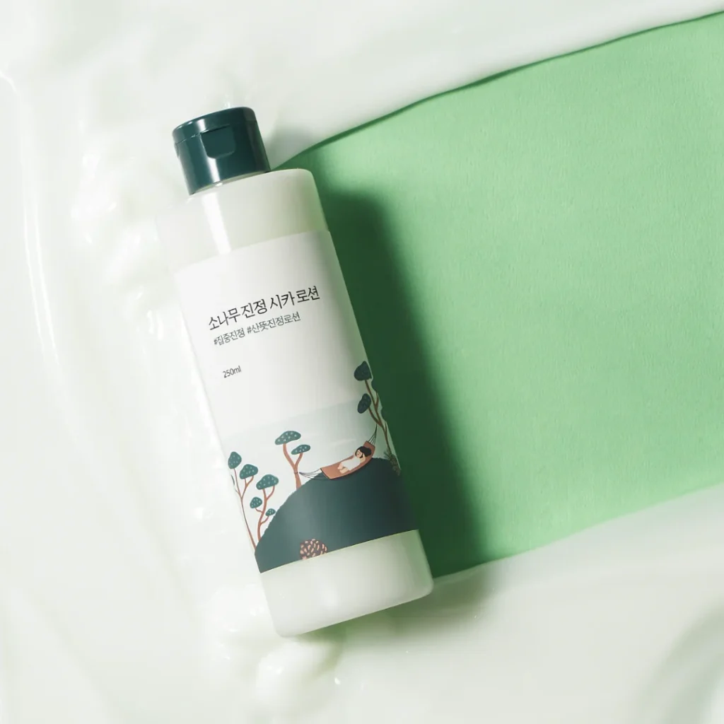 Round lab pine calming cica lotion 250ml