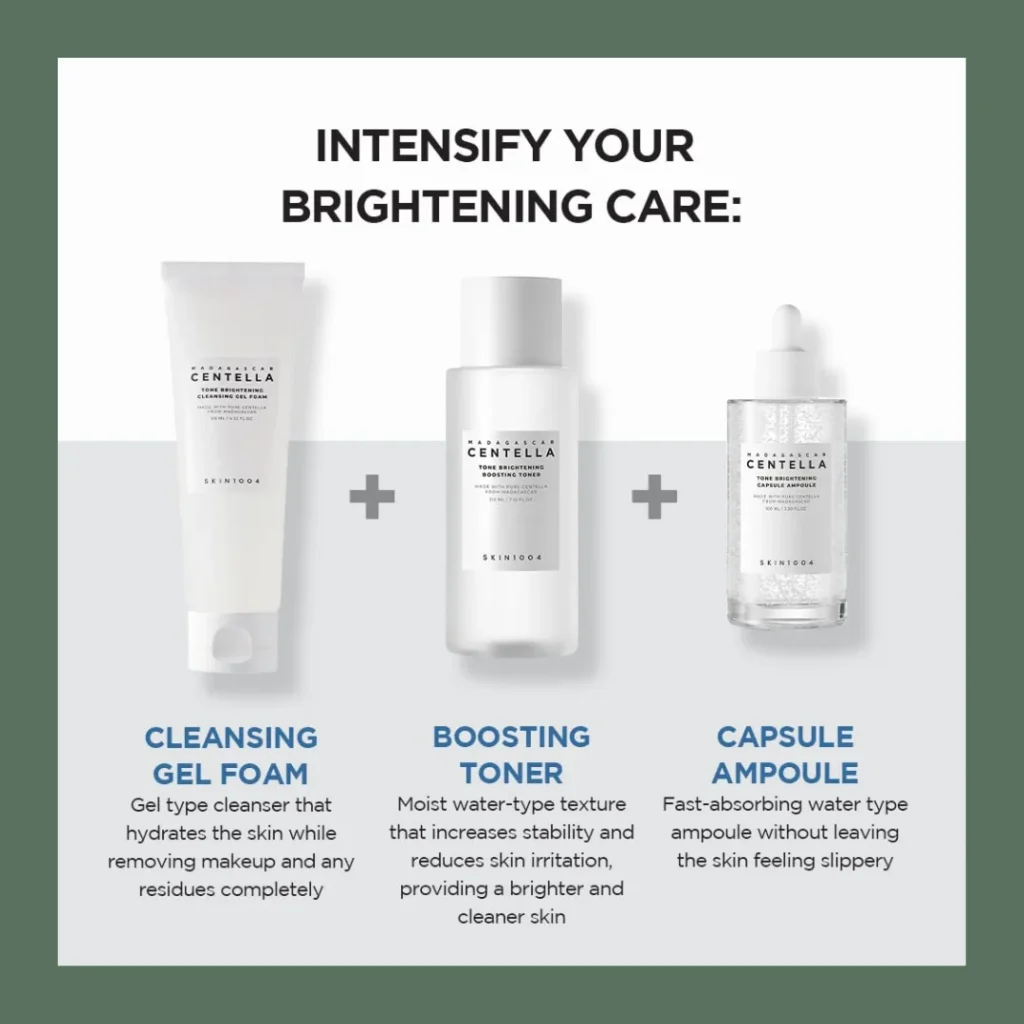 Skin1004 madagascar centella tone brightening capsule ampoule 50ml
