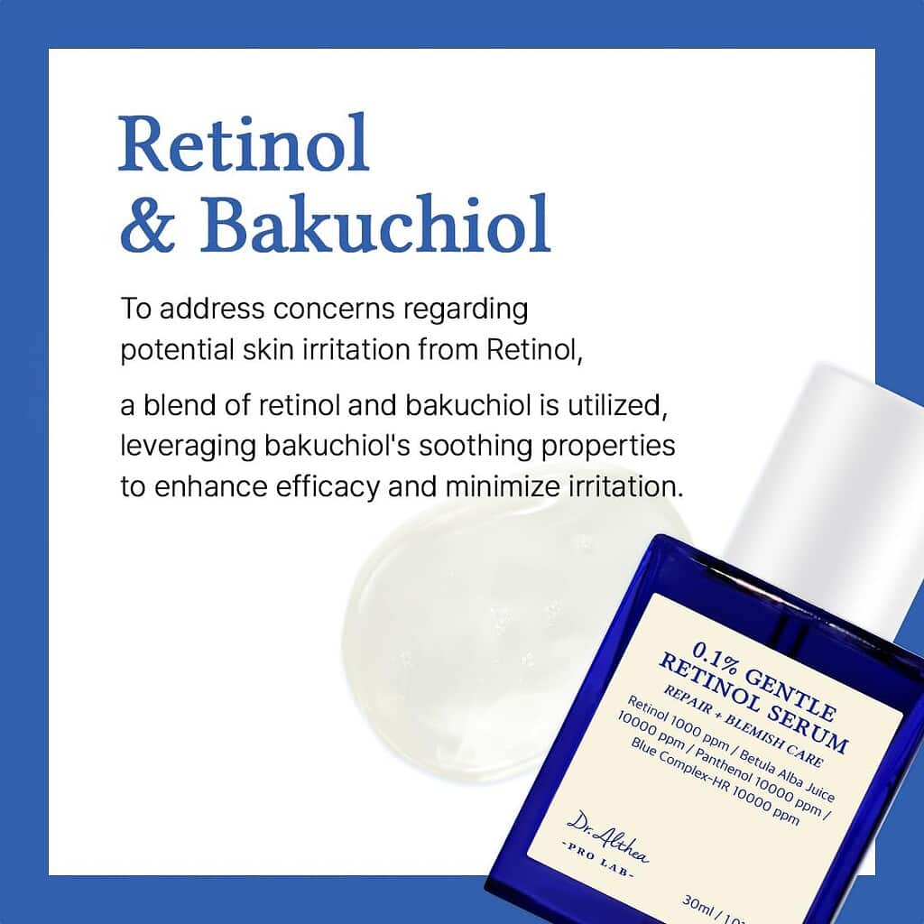 Dr. Althea 0. 1% gentle retinol serum 30ml