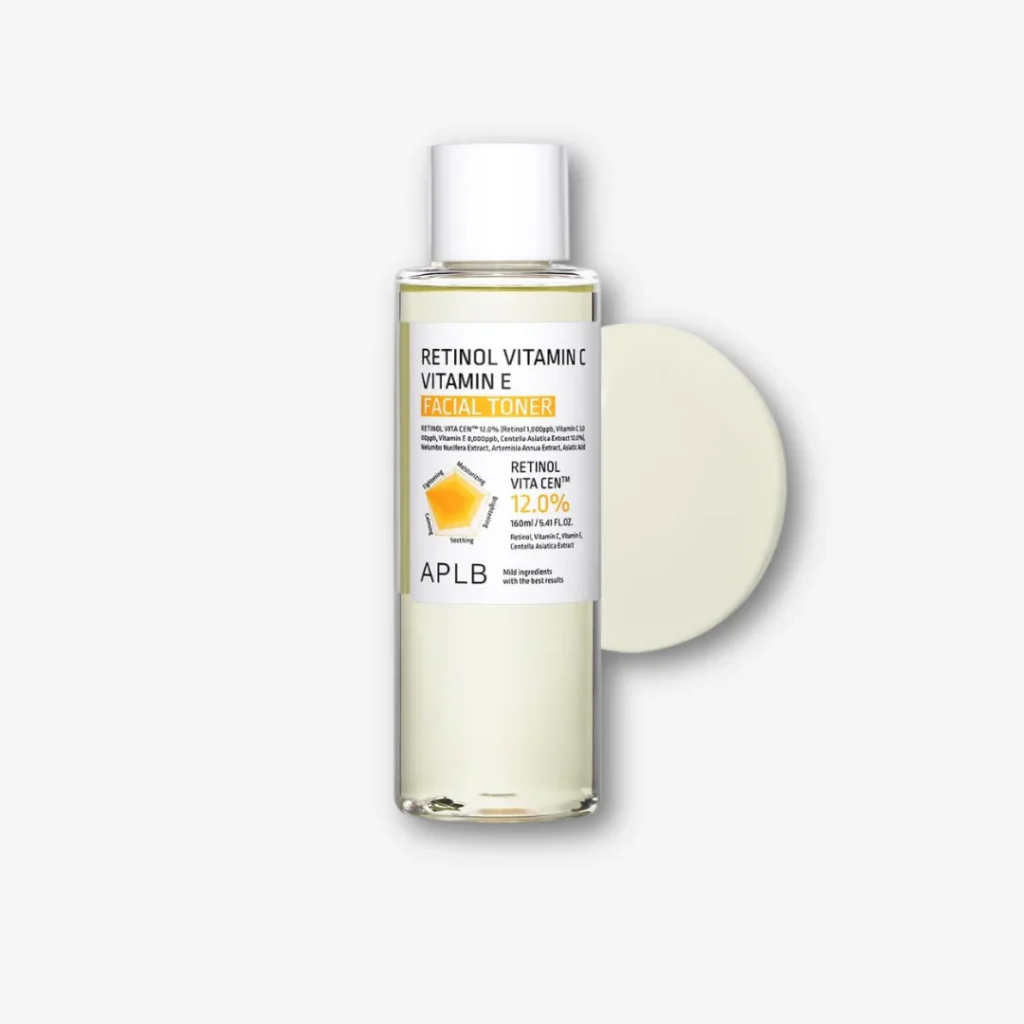 Aplb retinol vitamin c vitamin e facial toner 160ml