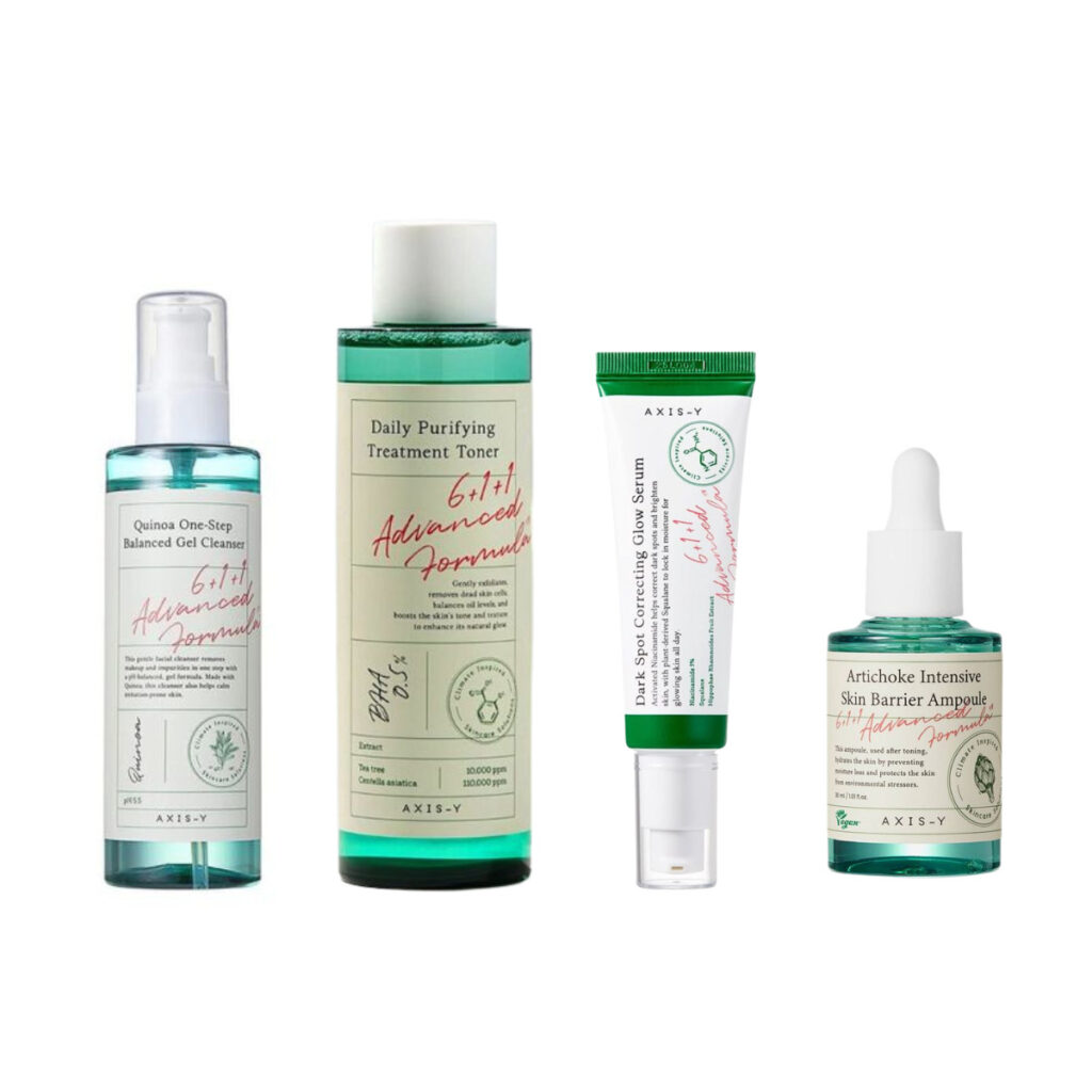 Axis-y pure glow essentials set