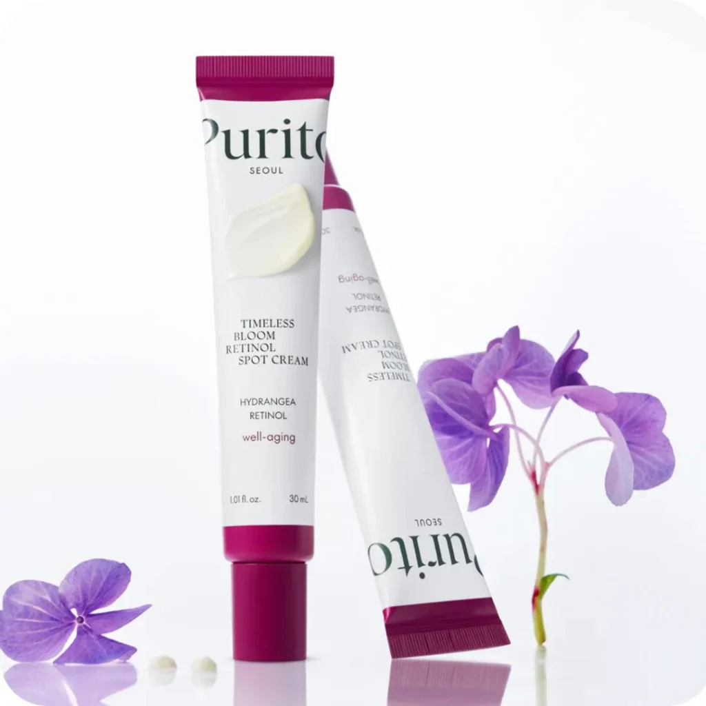 Purito seoul timeless bloom retinol spot cream 30ml