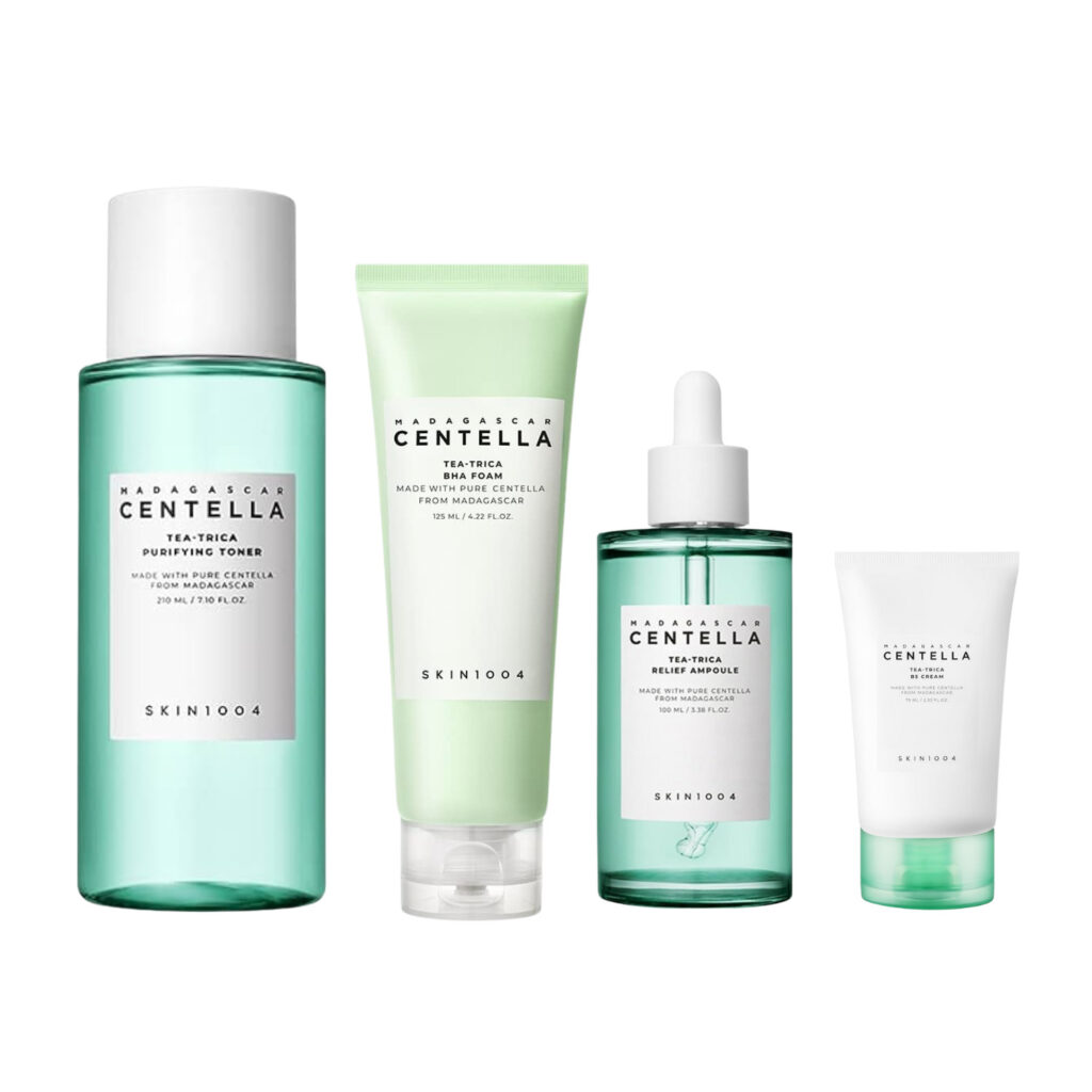Skin1004 madagascar centella tea-trica set