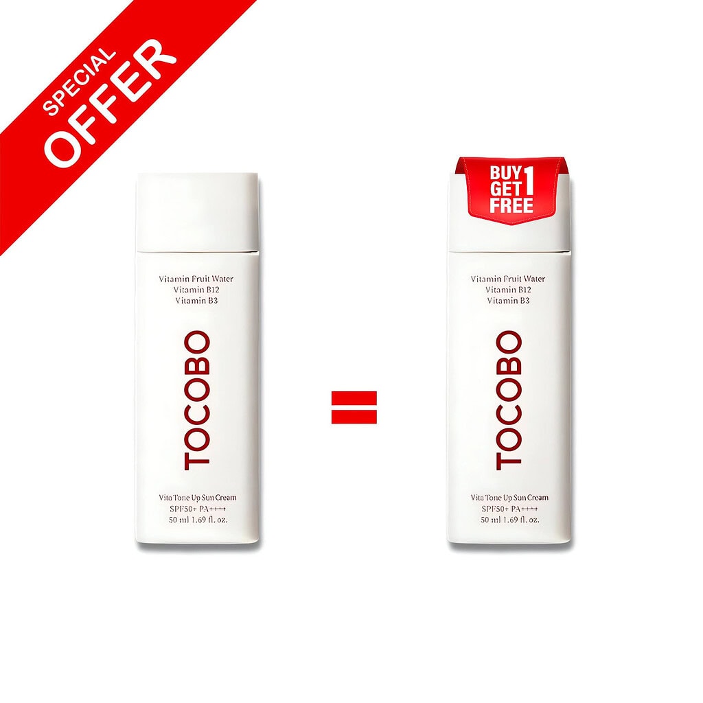 Buy 1 get 1 free tocobo vita tone up sun cream spf50+ pa++++