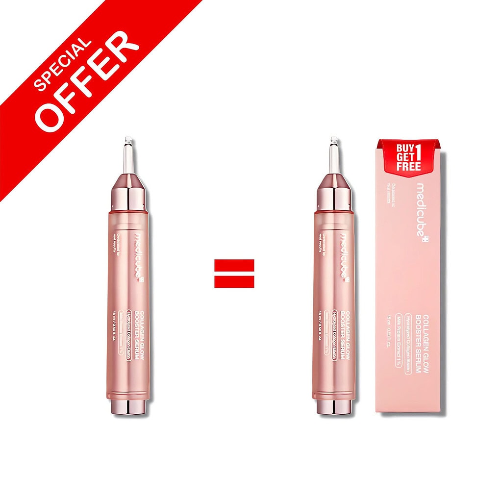 Buy 1 get 1 free medicube collagen glow booster serum 15ml