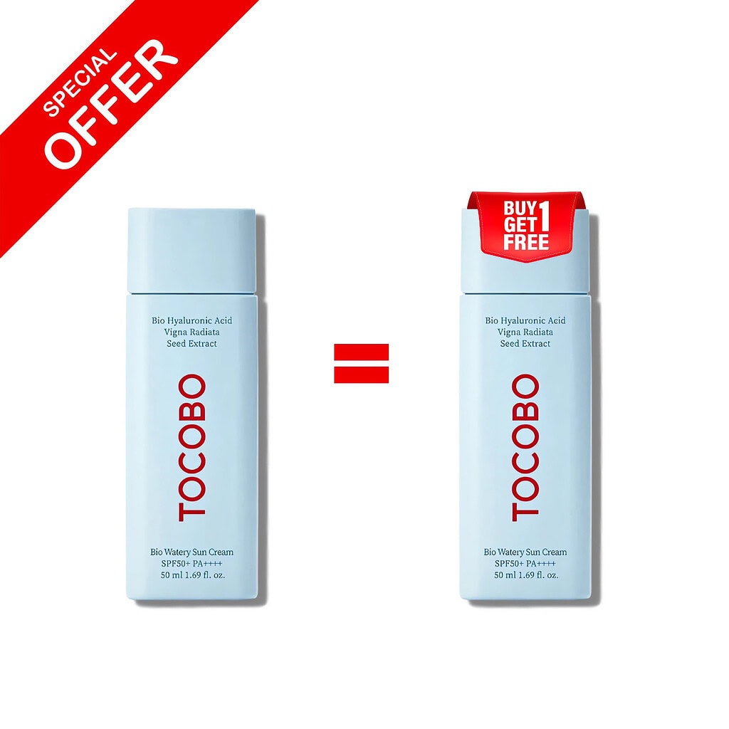 Buy 1 get 1 free tocobo bio watery sun cream spf50+ pa++++