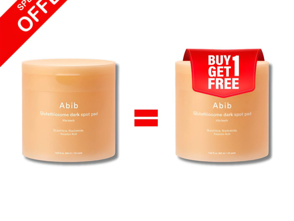Buy1 Get1 Free Abib Glutathiosome Dark Spot Pad Vita Touch (60 Pads)