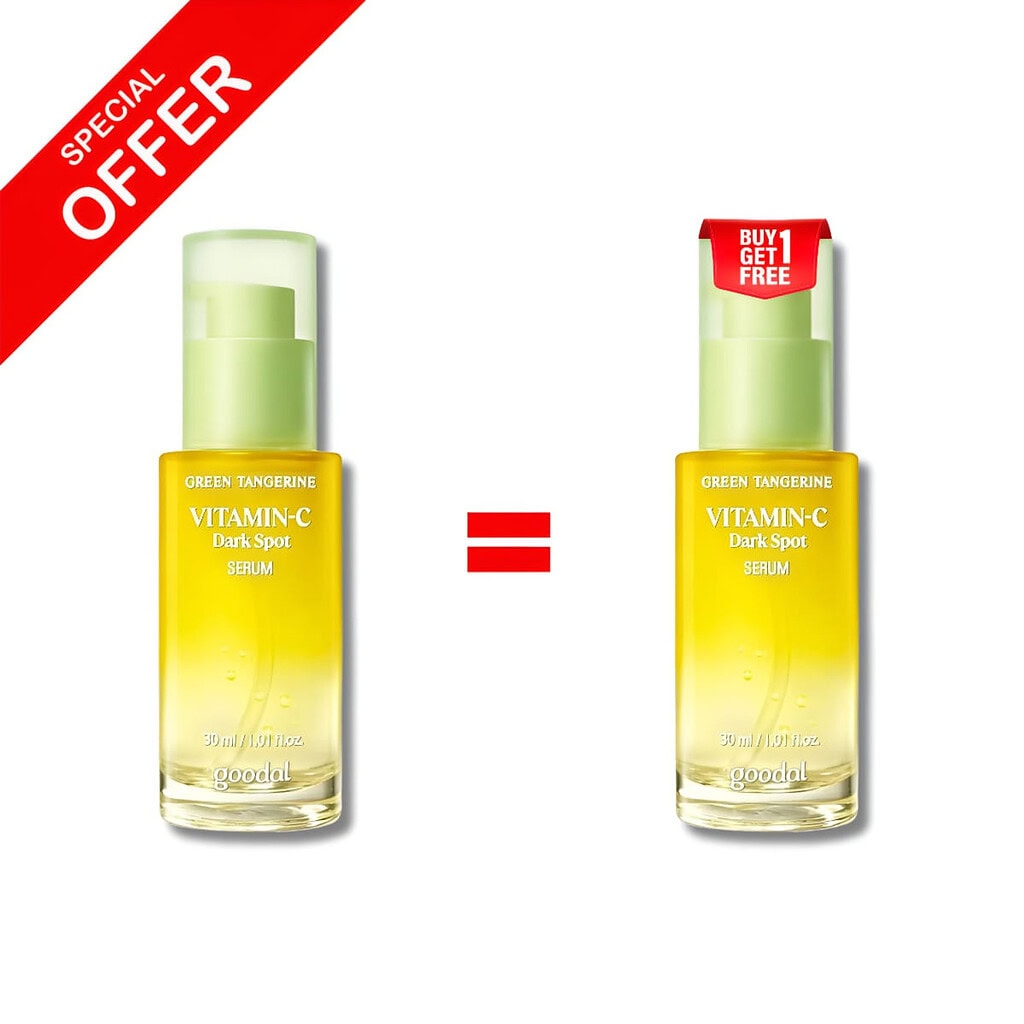 Buy1 get1 free goodal green tangerine vita c dark spot serum 40ml