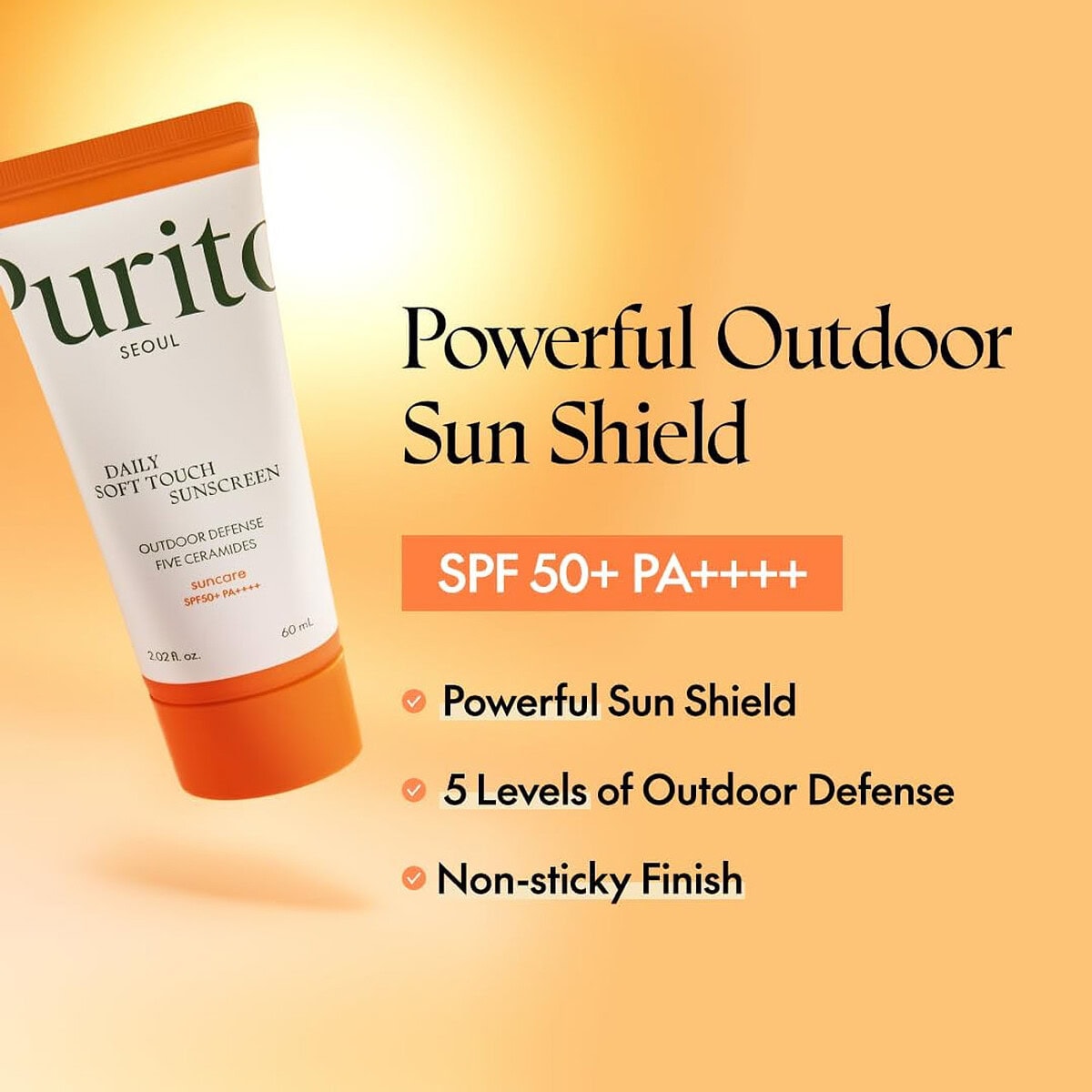 Purito seoul daily soft touch sunscreen 60ml - best price on stylekorean arabia
