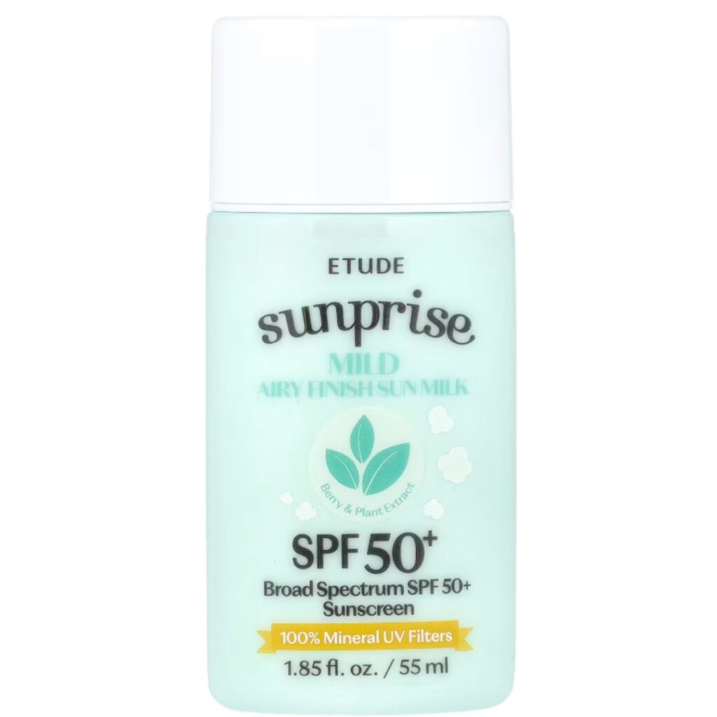 Etude sunprise mild airy finish sun milk 55ml