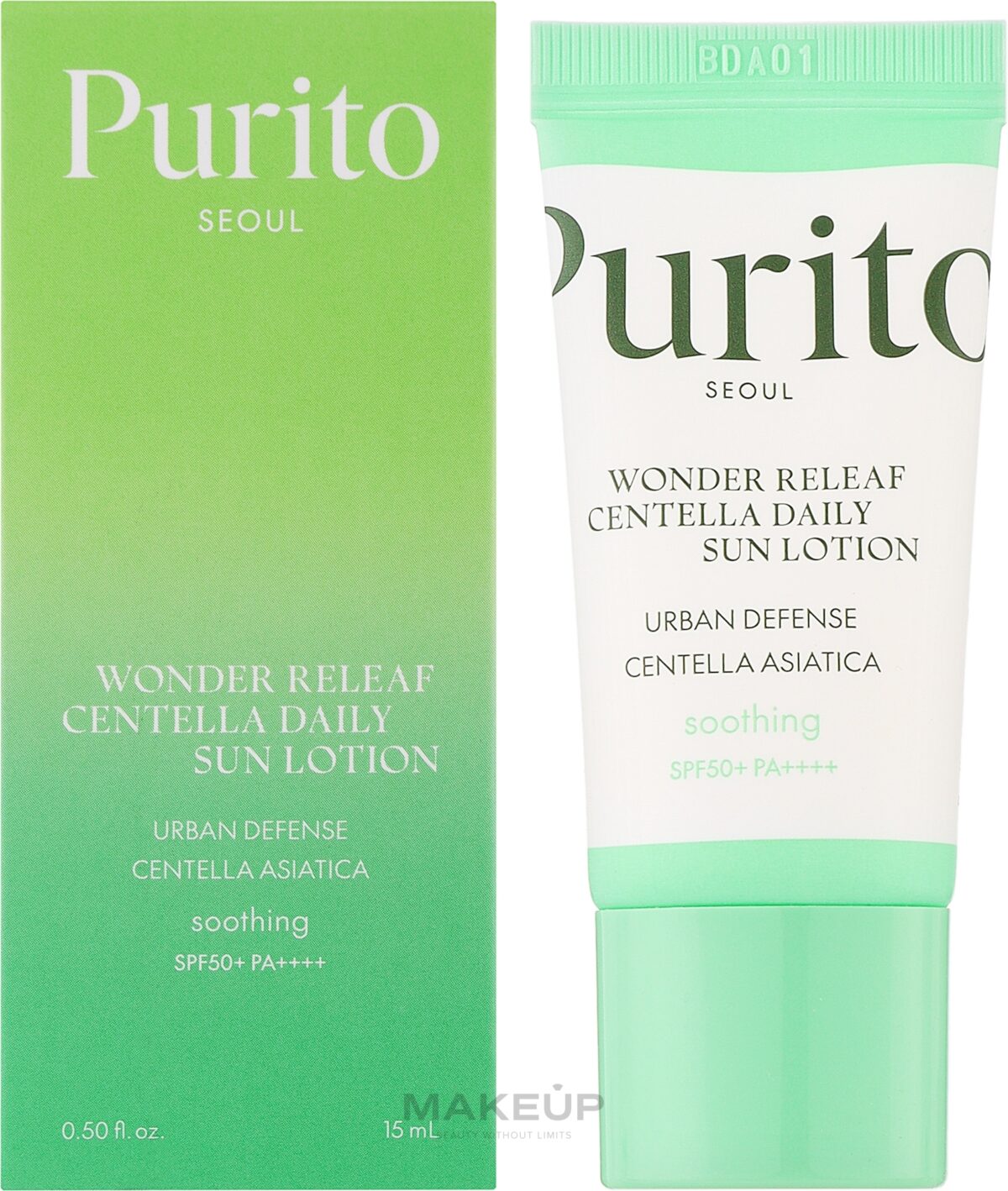 Purito wonder releaf centella cream unscented 15ml