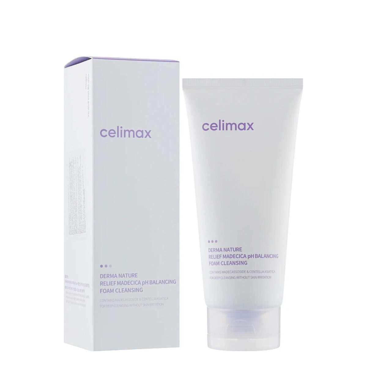 Celimax derma nature relief madecica ph balancing foam cleansing 150ml