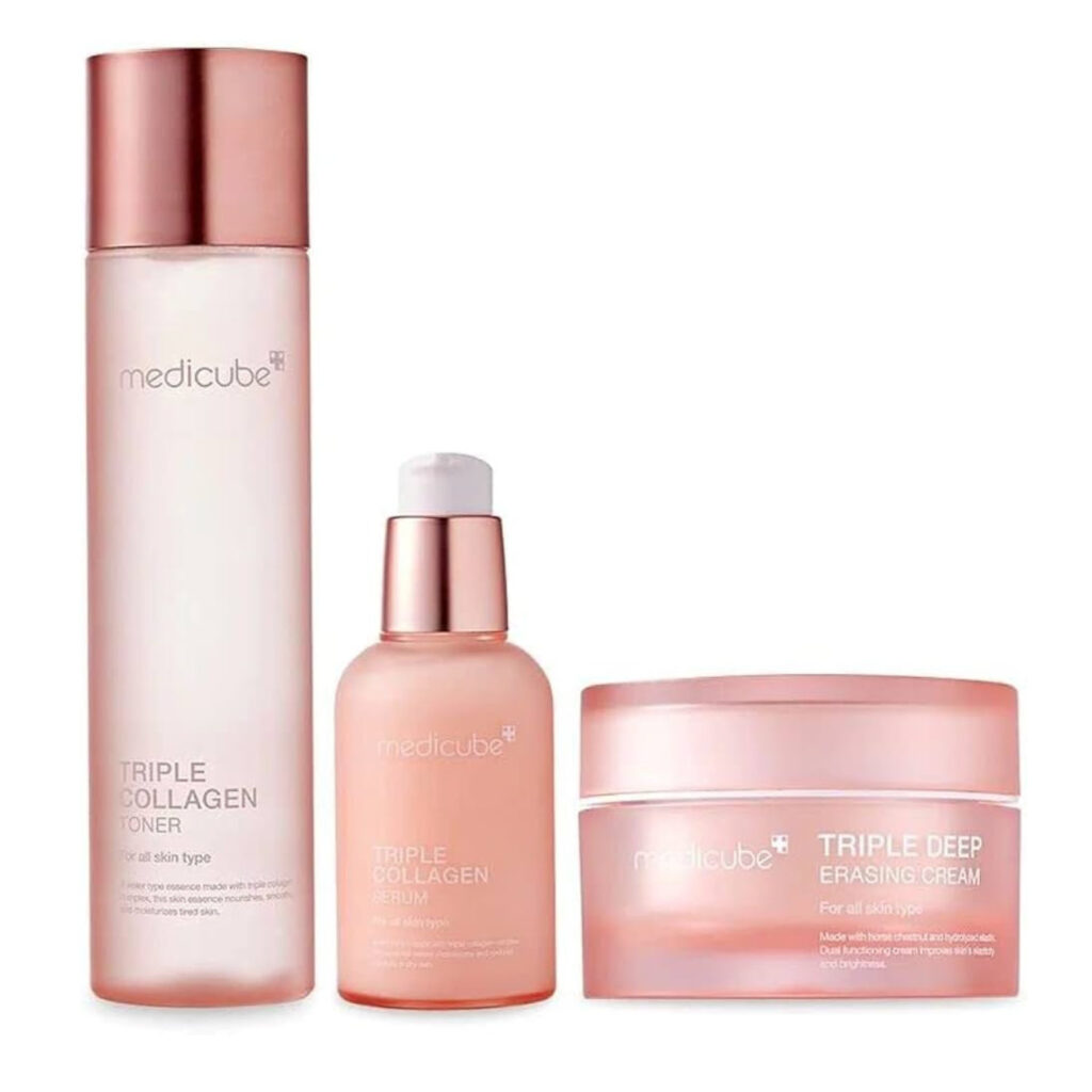 Medicube triple collagen ultimate hydration set