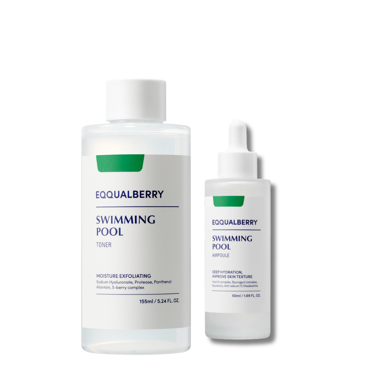 EQQUALBERRY Swimming Pool Deep Hydration Set