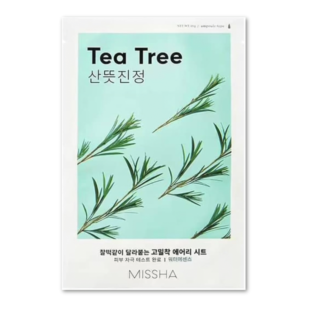 Missha airy fit sheet mask tea tree (1ea)