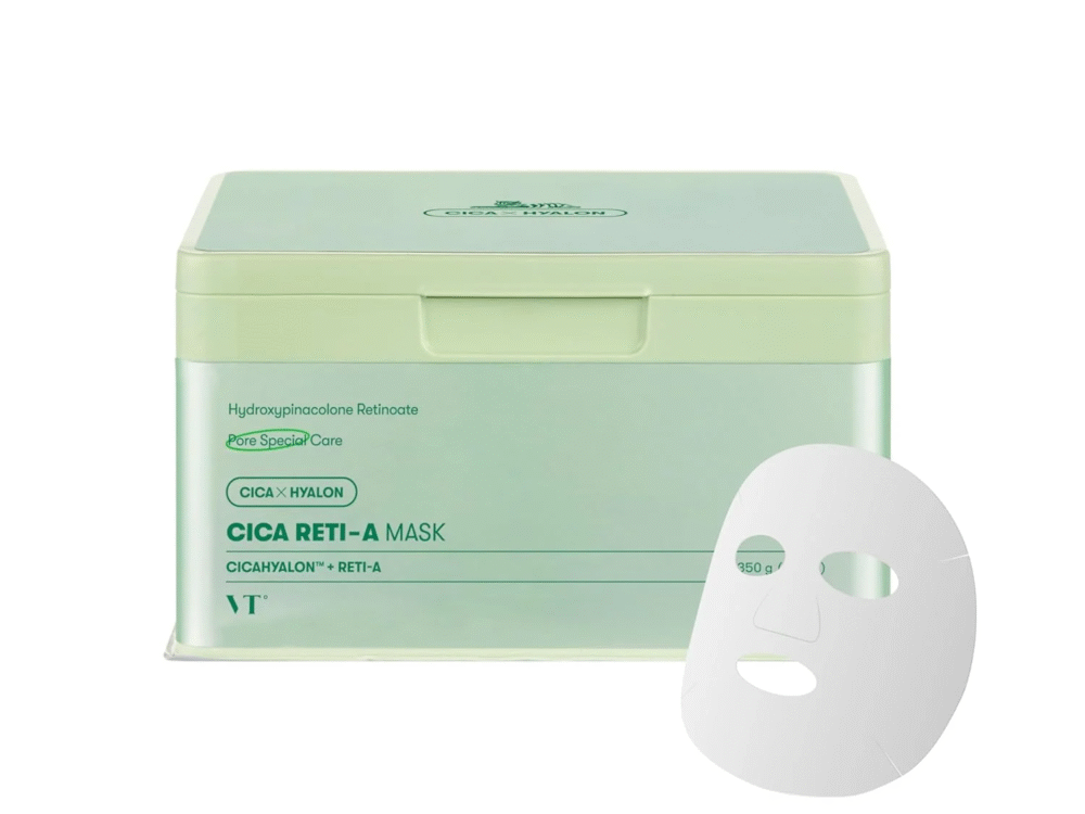 VT Cosmetics Cica Reti-A Mask (30ea)