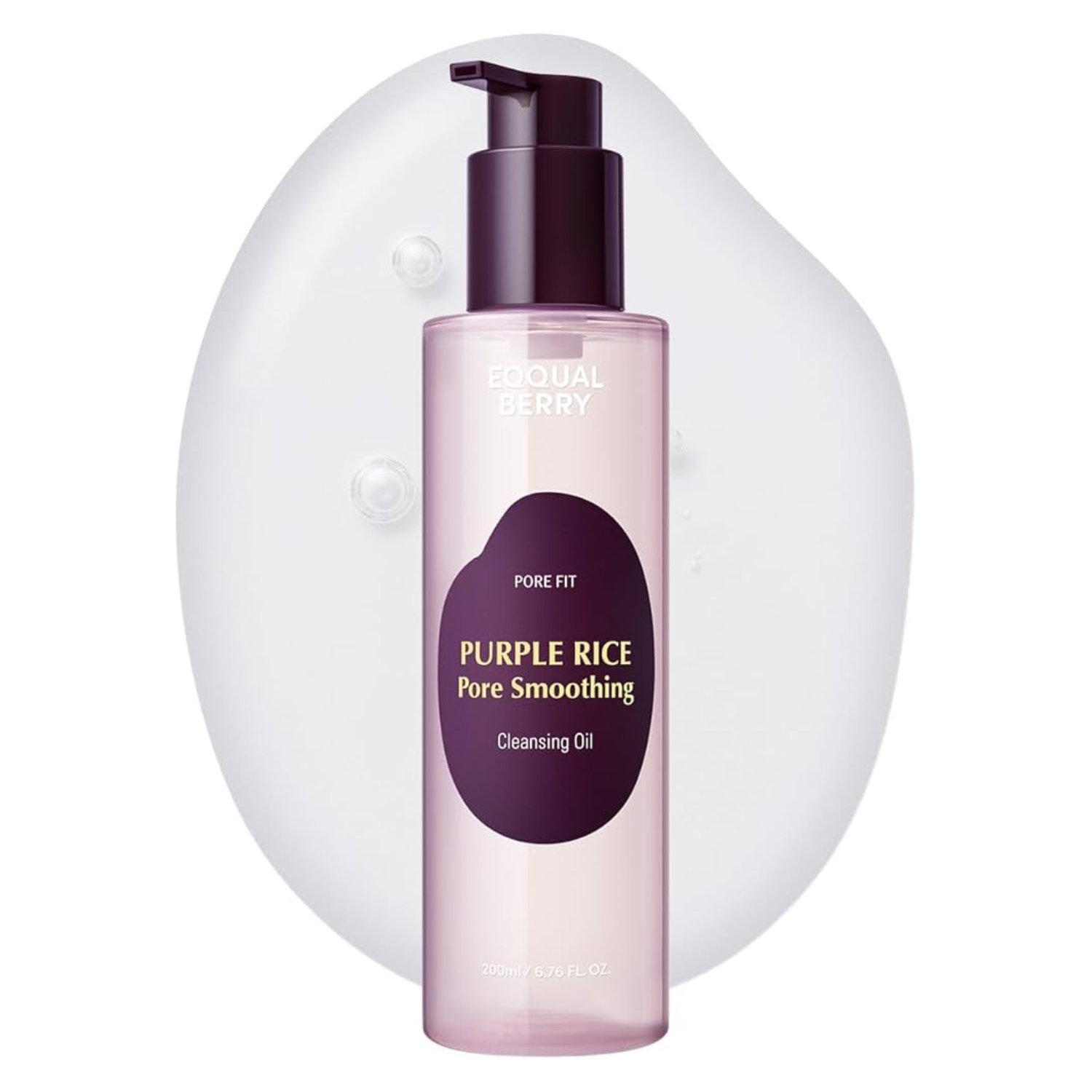 EQQUALBERRY Purple Rice Pore Smoothing Cleansing Oil 200ml