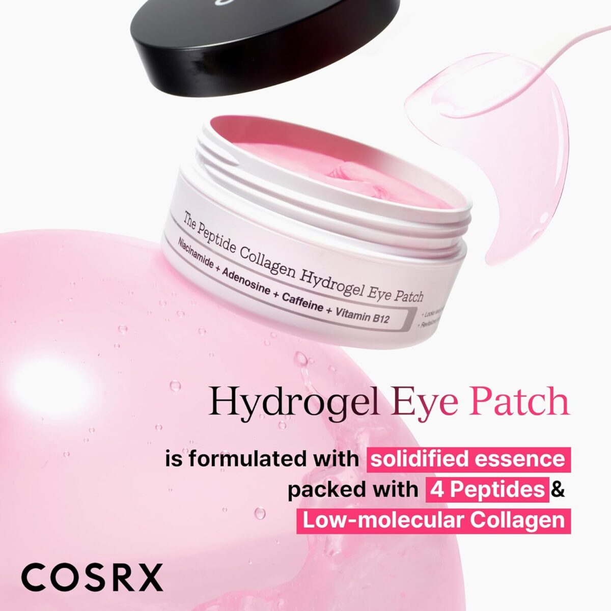 Cosrx the peptide collagen hydrogel eye patch (60 patches) - best price on stylekorean arabia