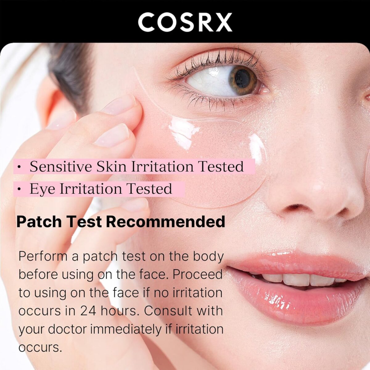 Cosrx the peptide collagen hydrogel eye patch (60 patches) - best price on stylekorean arabia