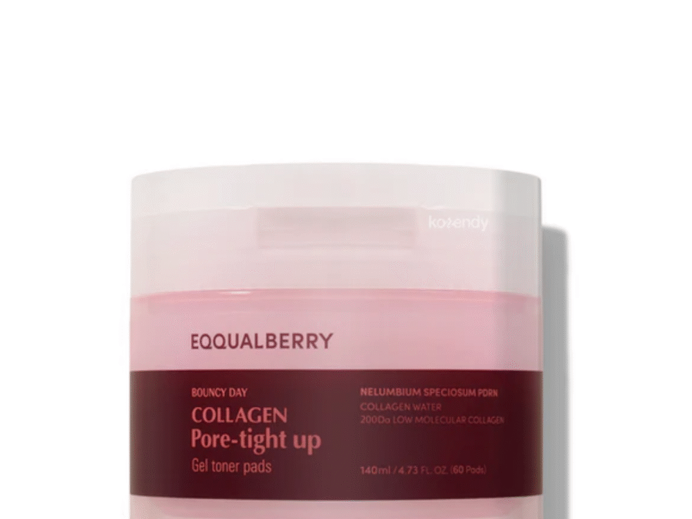 Eqqualberry Collagen Pore Tight Up Gel Toner Pads (60ea)
