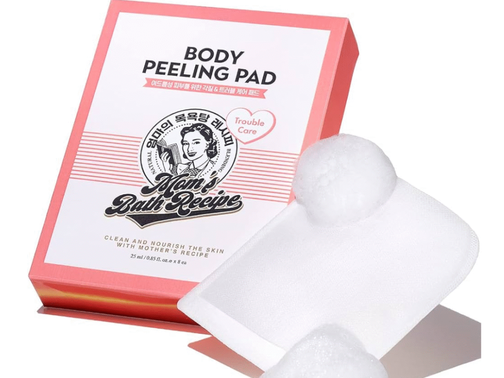 Mom’s Bath Recipe Body Peeling Pad Trouble Care
