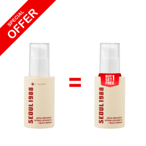 Buy 1 get 1 free ksecret seoul retinal liposome 2% + black ginseng 30ml