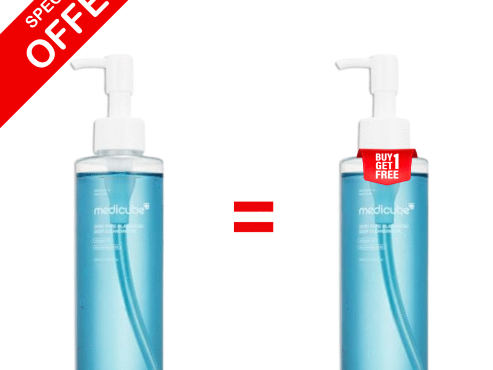Buy 1 Get 1 Free Medicube Zero Pore Blackhead Deep Cleansing Oil 205ml
