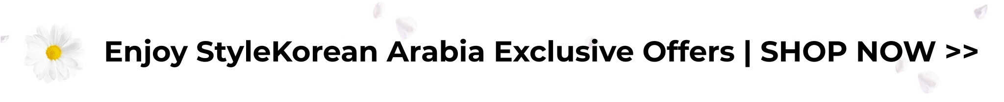Enjoy Stylekorean Arabia Exclusive Offers Shop Now