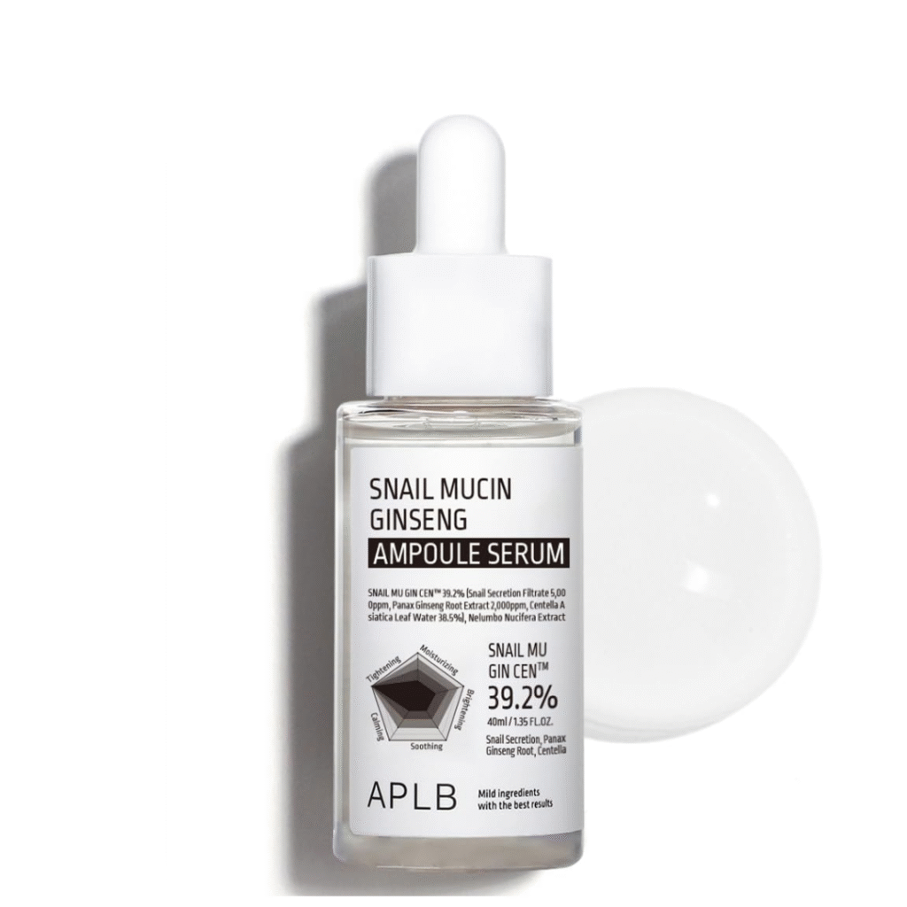 Aplb snail mucin ginseng ampoule serum 40ml