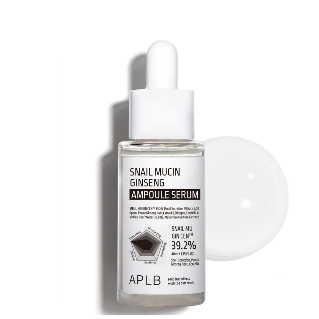 APLB Snail Mucin Ginseng Ampoule Serum 40ml