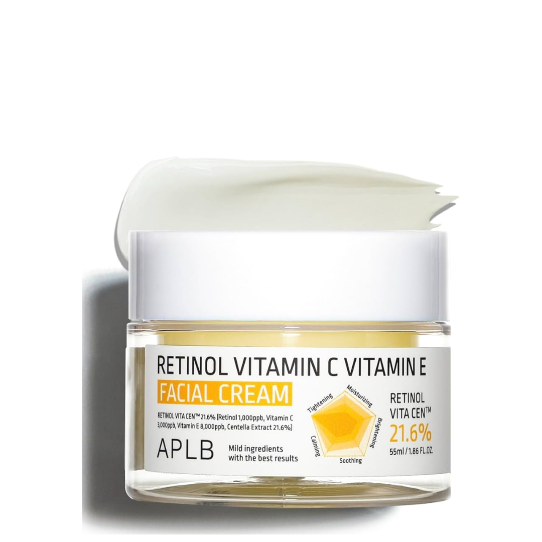 APLB Retinol Vitamin C Vitamin E Facial Cream 55ml